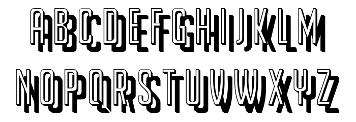 Underman Regular Font LOWERCASE