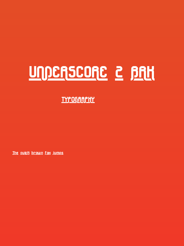 Underscore 2 BRK Poster