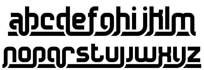 Underscore 2 BRK Font LOWERCASE