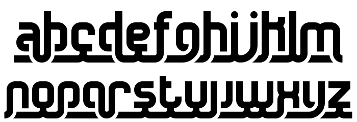 Underscore BRK Font Litere mici