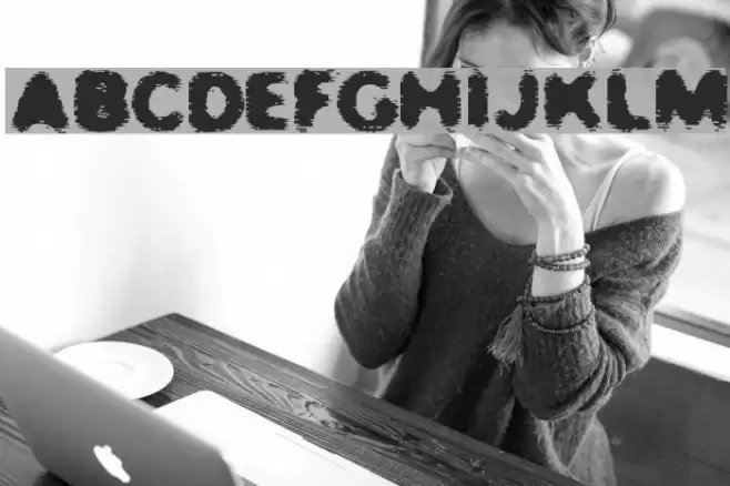 Undertow Font examples