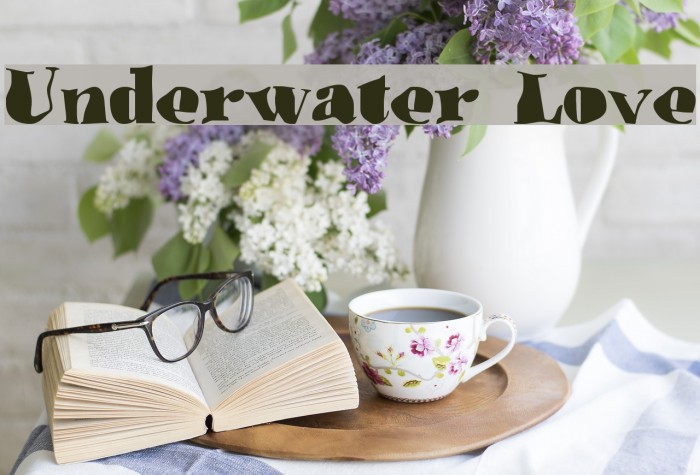 Underwater Love Font examples