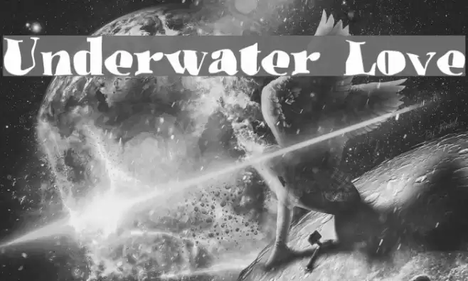 Underwater Love Font examples