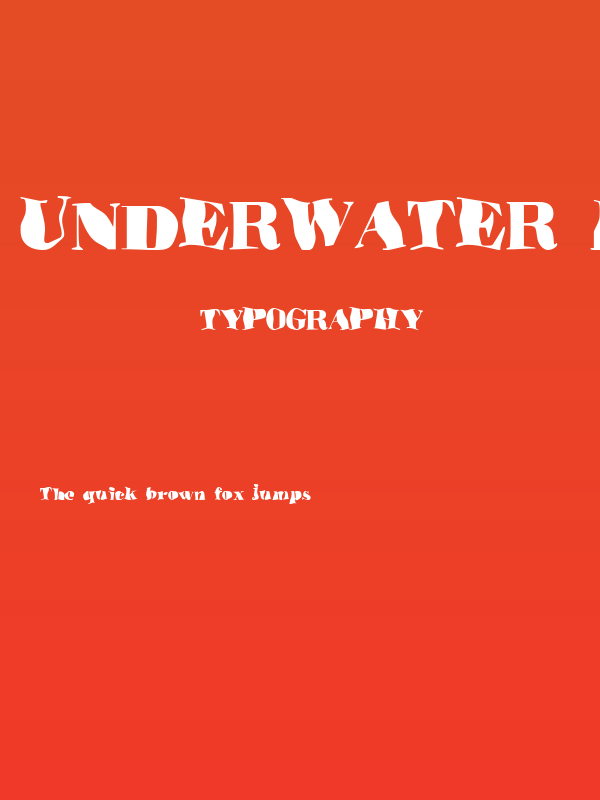 Underwater Love Poster