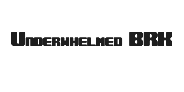 Underwhelmed BRK Logo