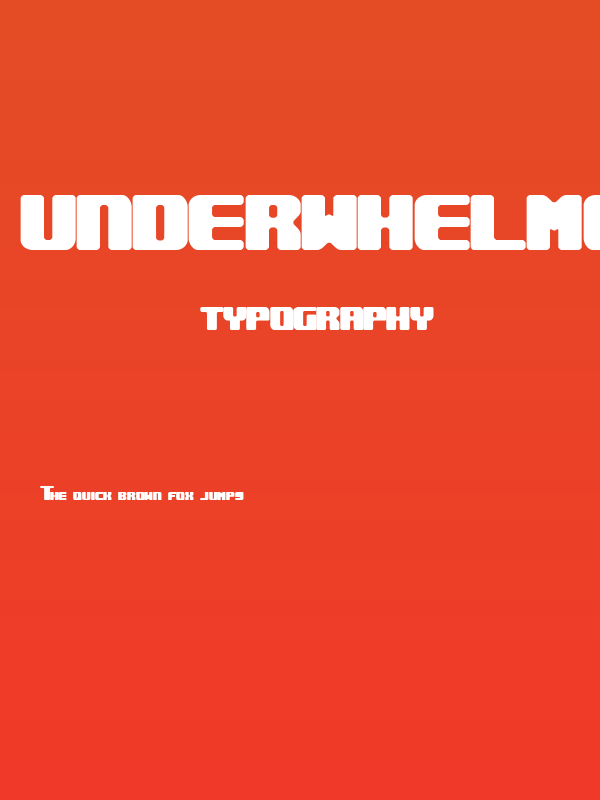 Underwhelmed BRK Poster