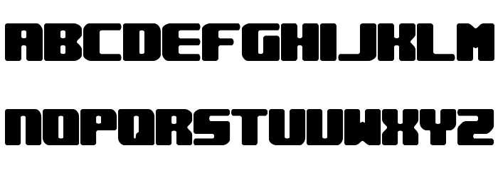 Underwhelmed BRK Font LOWERCASE