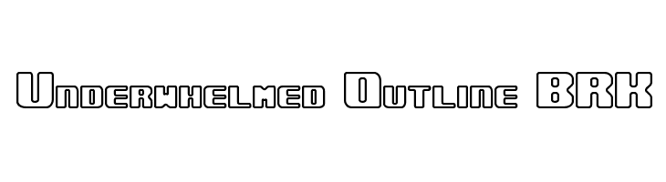 Underwhelmed Outline BRK Polices