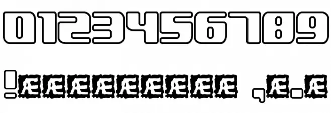 Underwhelmed Outline BRK Polices AUTRES CHARS