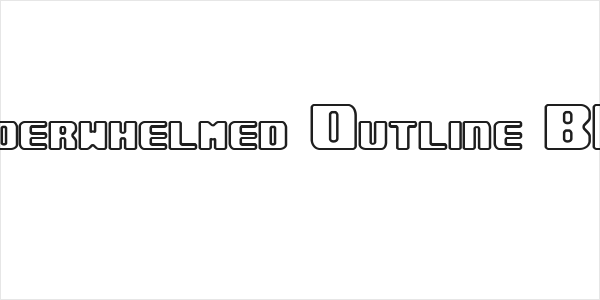 Underwhelmed Outline BRK Logo