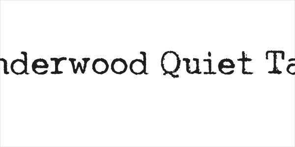 Underwood Quiet Tab Logo