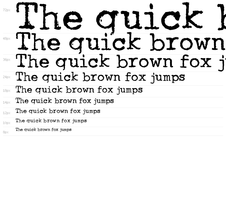 Underwood Quiet Tab Waterfall