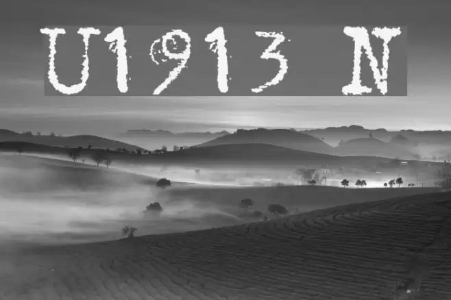 Underwood1913 Normal Font examples