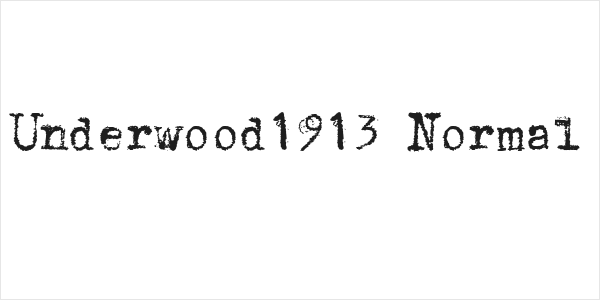 Underwood1913 Normal Logo