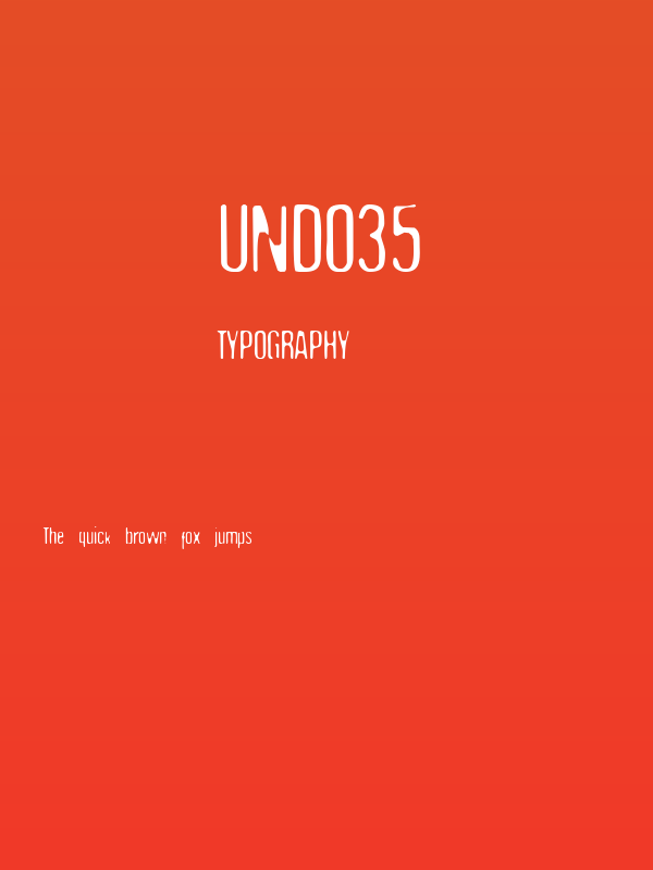 Undo35 Poster
