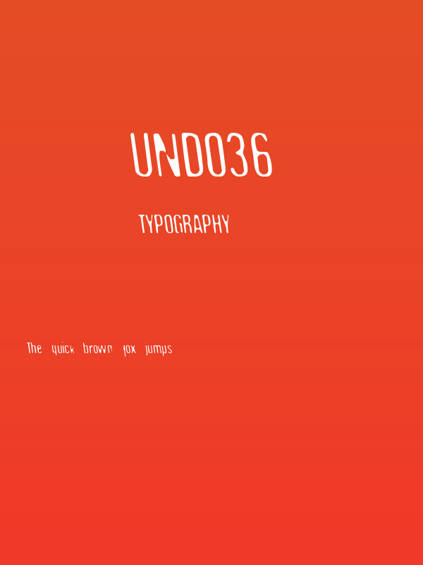 Undo36 Poster