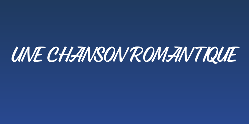 Une Chanson Romantique Social Header
