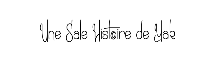 Une Sale Histoire de Yak  لخطوط تنزيل