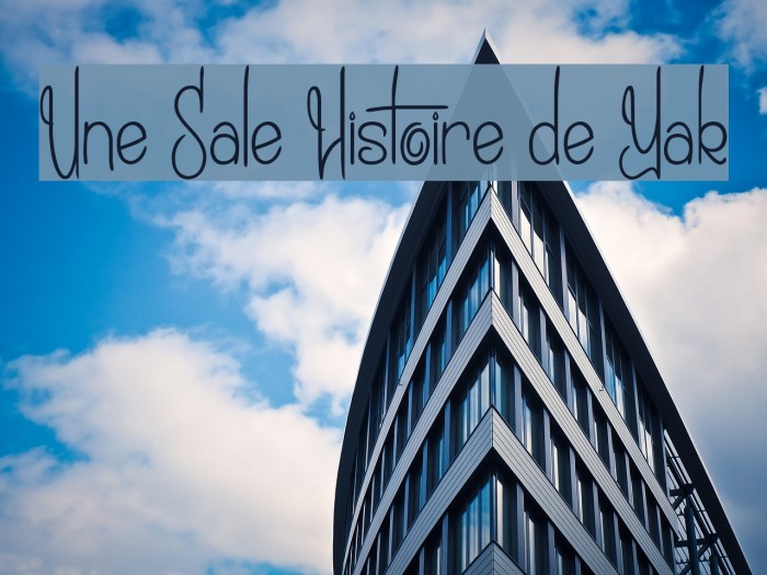Une Sale Histoire de Yak Example 3