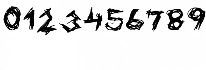 Uneasy Font OTHER CHARS