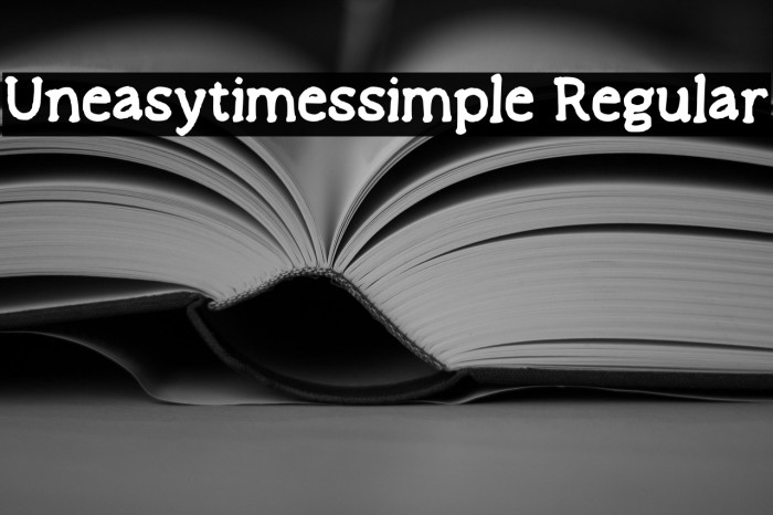 Uneasytimes_simple Regular Example 1