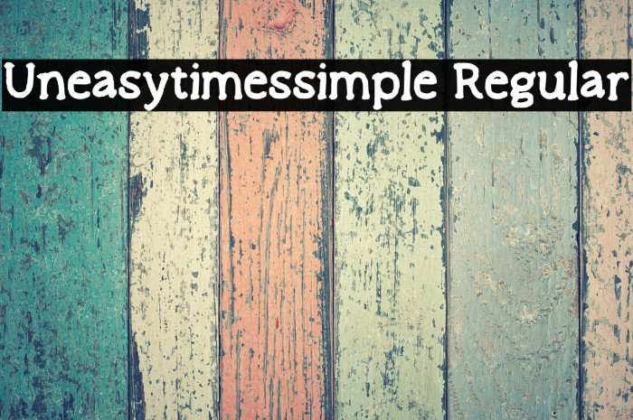 Uneasytimes_simple Regular Example 3