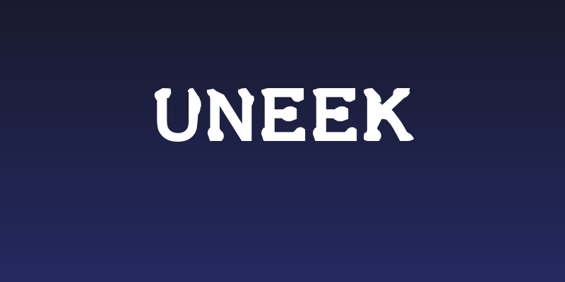 Uneek Social Header