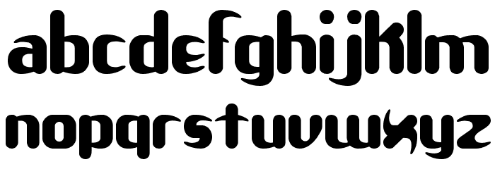 Unexplored Galaxies -BRK- Font LOWERCASE