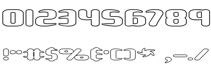 Unexplored Galaxies WO -BRK- フォント その他の文字