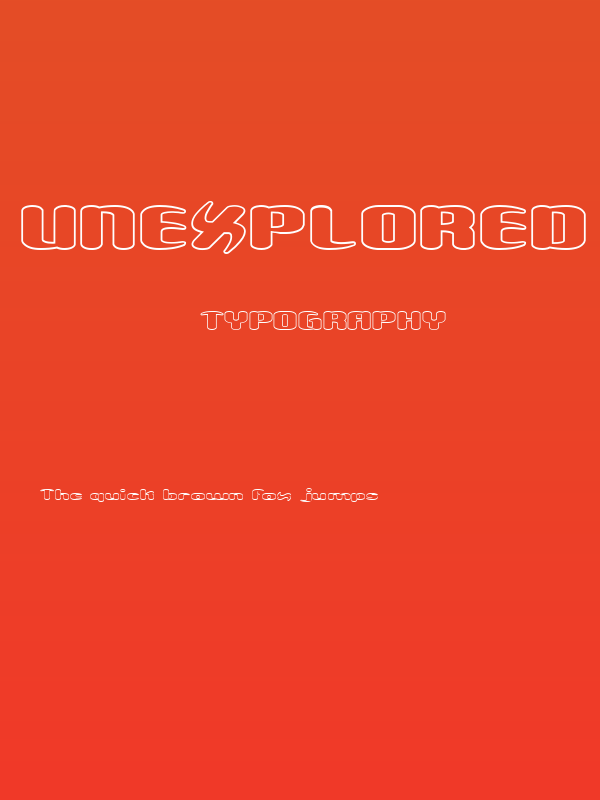 Unexplored Galaxies WO -BRK- Poster