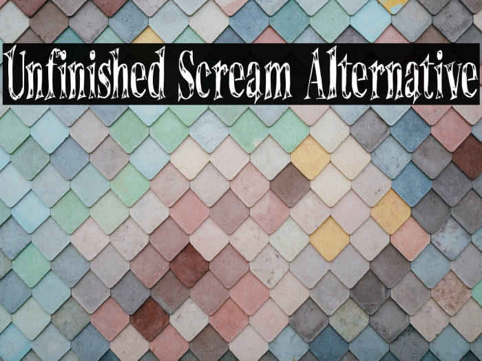 Unfinished Scream Alternative Example 1