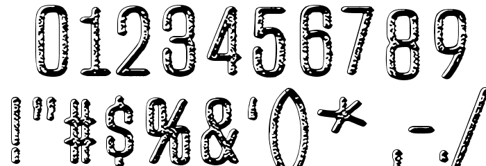 Unfinished Sympathy Font OTHER CHARS