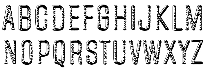 Unfinished Sympathy Font LOWERCASE