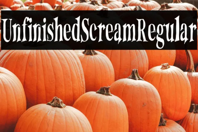 UnfinishedScreamRegular Example 1