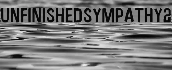 UnfinishedSympathy2 フォント examples