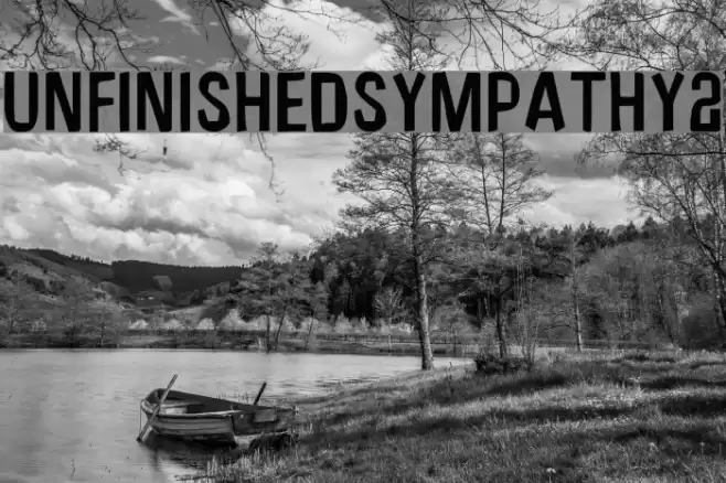 UnfinishedSympathy2 フォント examples