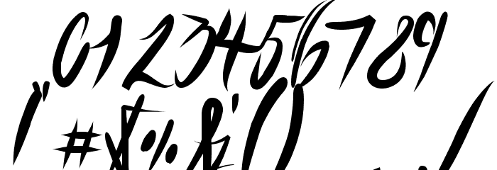 Unfolding Tragedy Clean Font OTHER CHARS