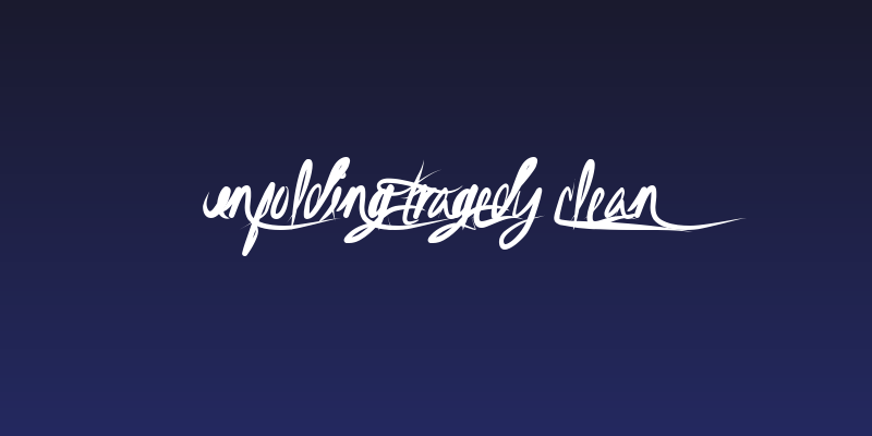 Unfolding Tragedy Clean Social Header