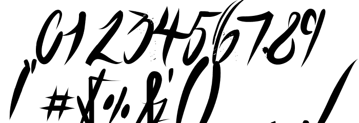 Unfolding Tragedy Textured Font OTHER CHARS