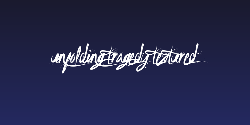 Unfolding Tragedy Textured Social Header