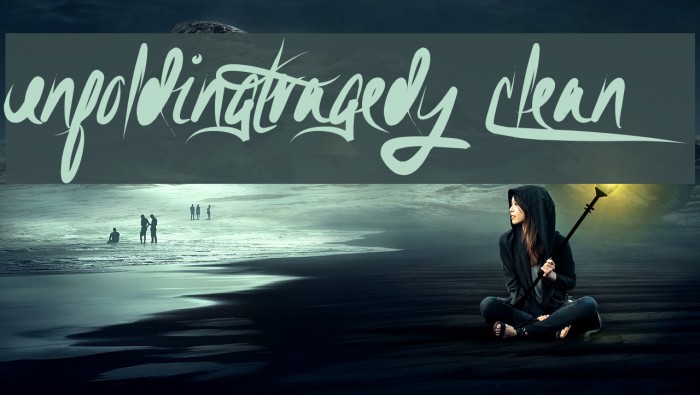 UnfoldingTragedy-Clean Font examples