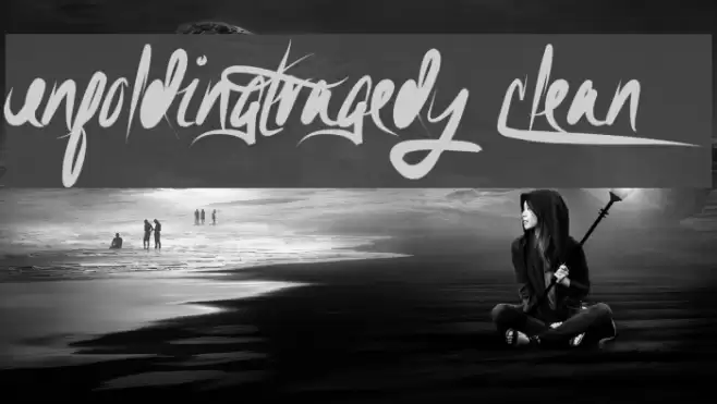 UnfoldingTragedy-Clean फ़ॉन्ट examples