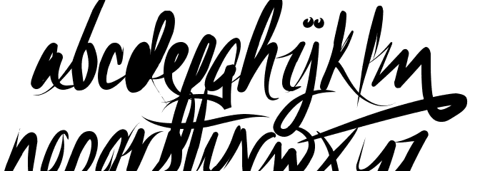 UnfoldingTragedy-Clean Font LOWERCASE