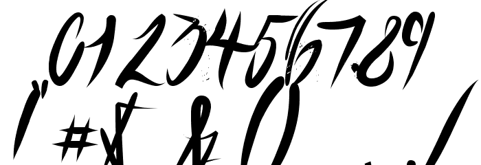 UnfoldingTragedy-Textured Font OTHER CHARS