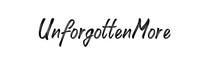Unforgotten More  Descarca Fonturi Gratis