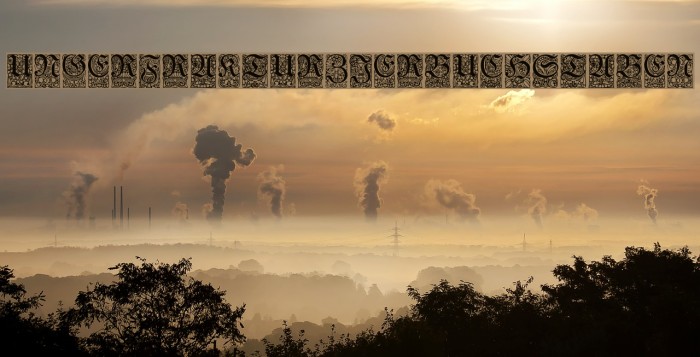 Unger-FrakturZierbuchstaben Font examples