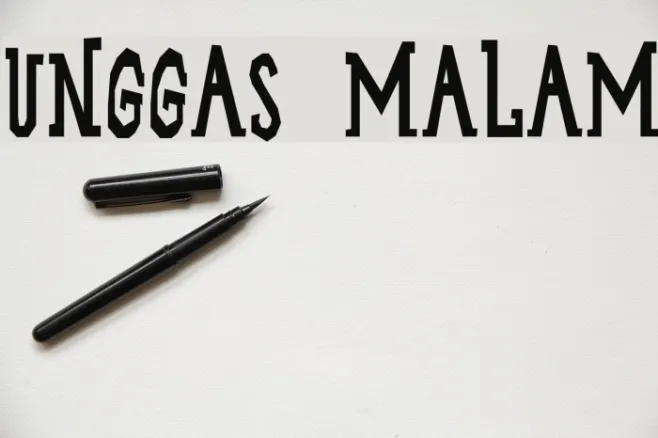 Unggas Malam Example 3