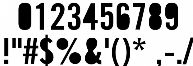 Unholy Trade Font OTHER CHARS