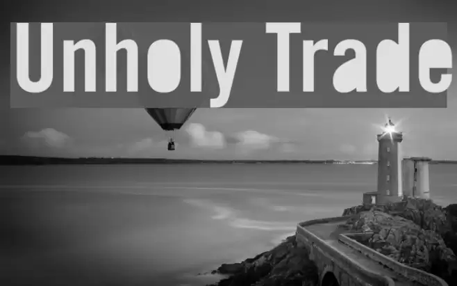 Unholy Trade Font examples