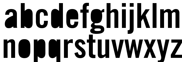 Unholy Trade Font LOWERCASE